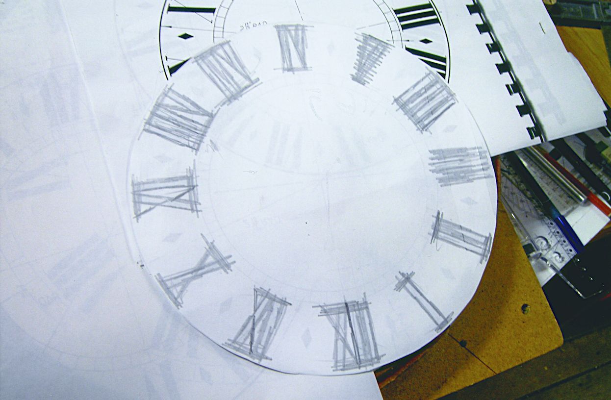 Painting clock dials with Clocks Magazine