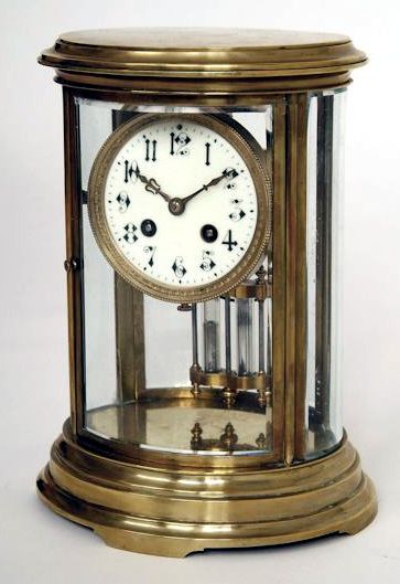 French four-glass clocks, figure 8, Clocks Magazine