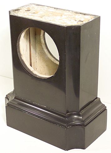 Restoring a black marble clock case with Clocks Magazine, figure 4
