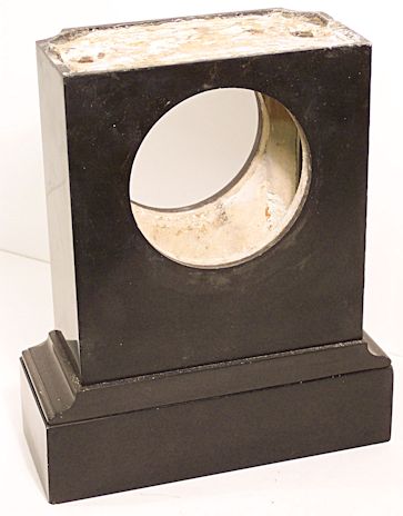 Restoring a black marble clock case with Clocks Magazine, figure 5