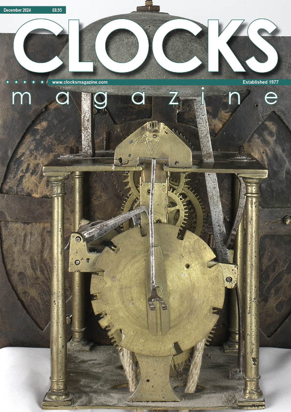 Cover of current issue of Clocks. A gift subscription, the ideal gift for horologists